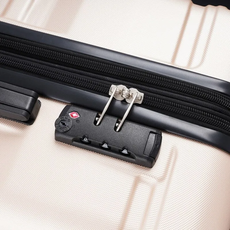 3PCS Luggage Sets Expandable ABS Suitcase with TSA Lock(20"/24"/28")