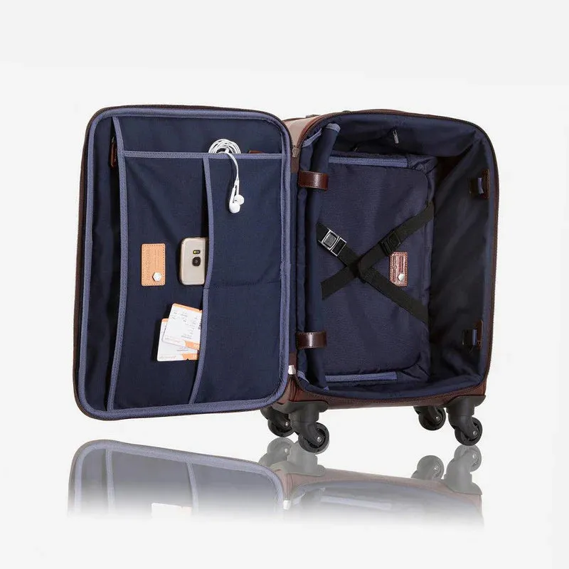 4 Wheel Cabin Trolley 50cm - Mocha