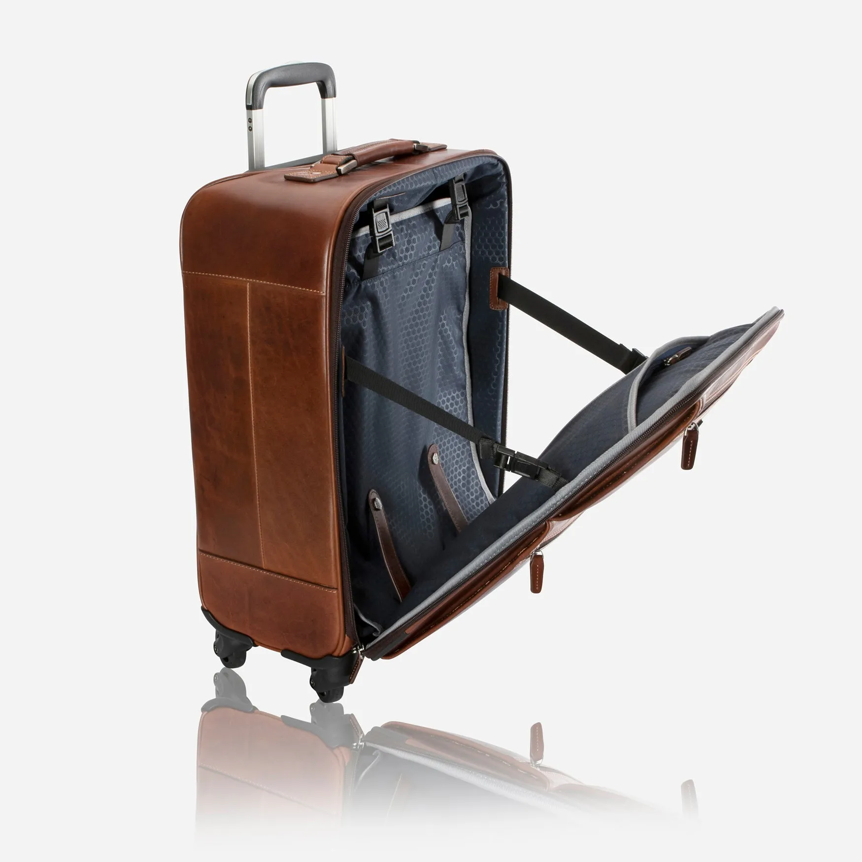 4 Wheel Cabin Trolley 50cm - Mocha