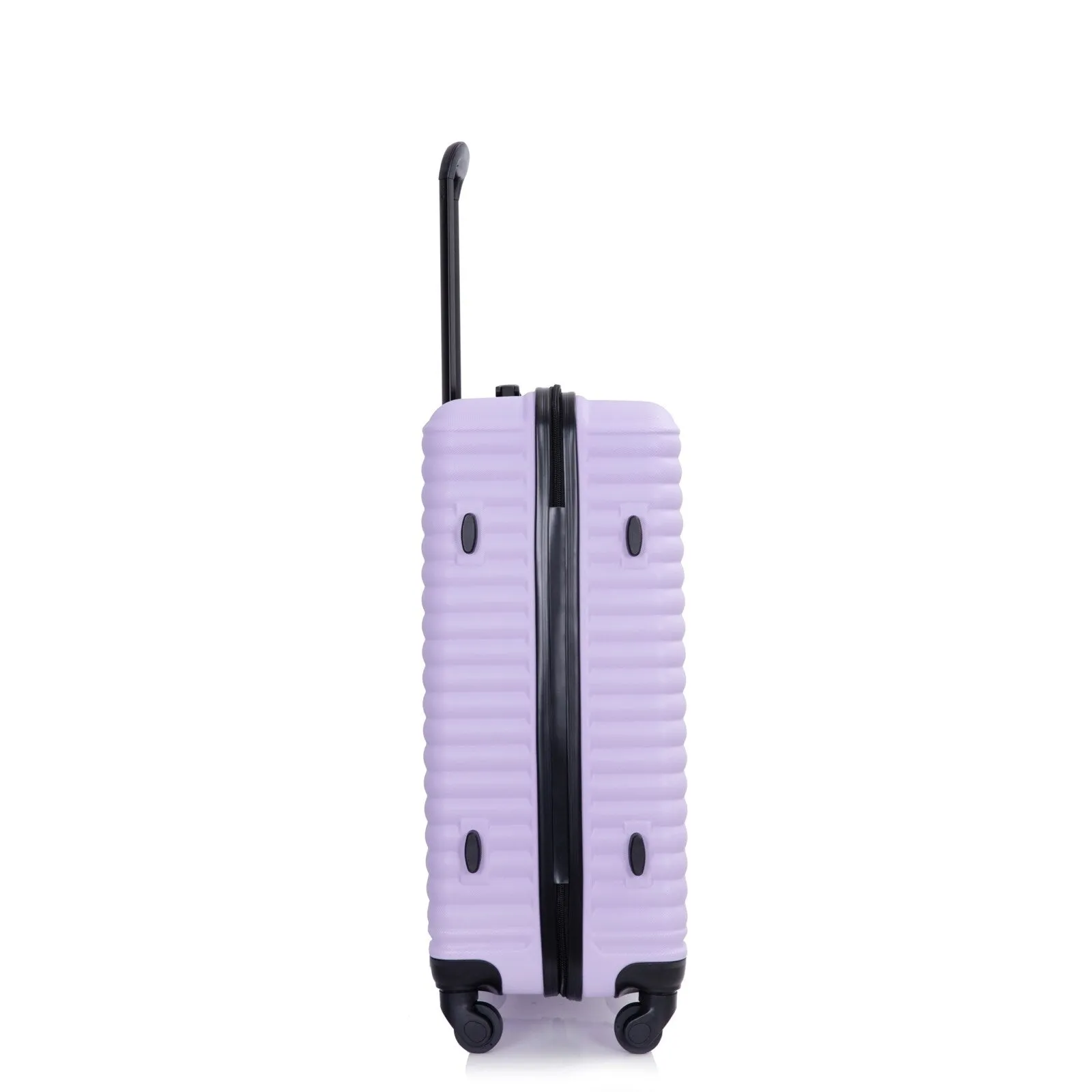 ABS 3 Piece Luggage Sets with 2 Hooks and Spinner Wheels & TSA Lock