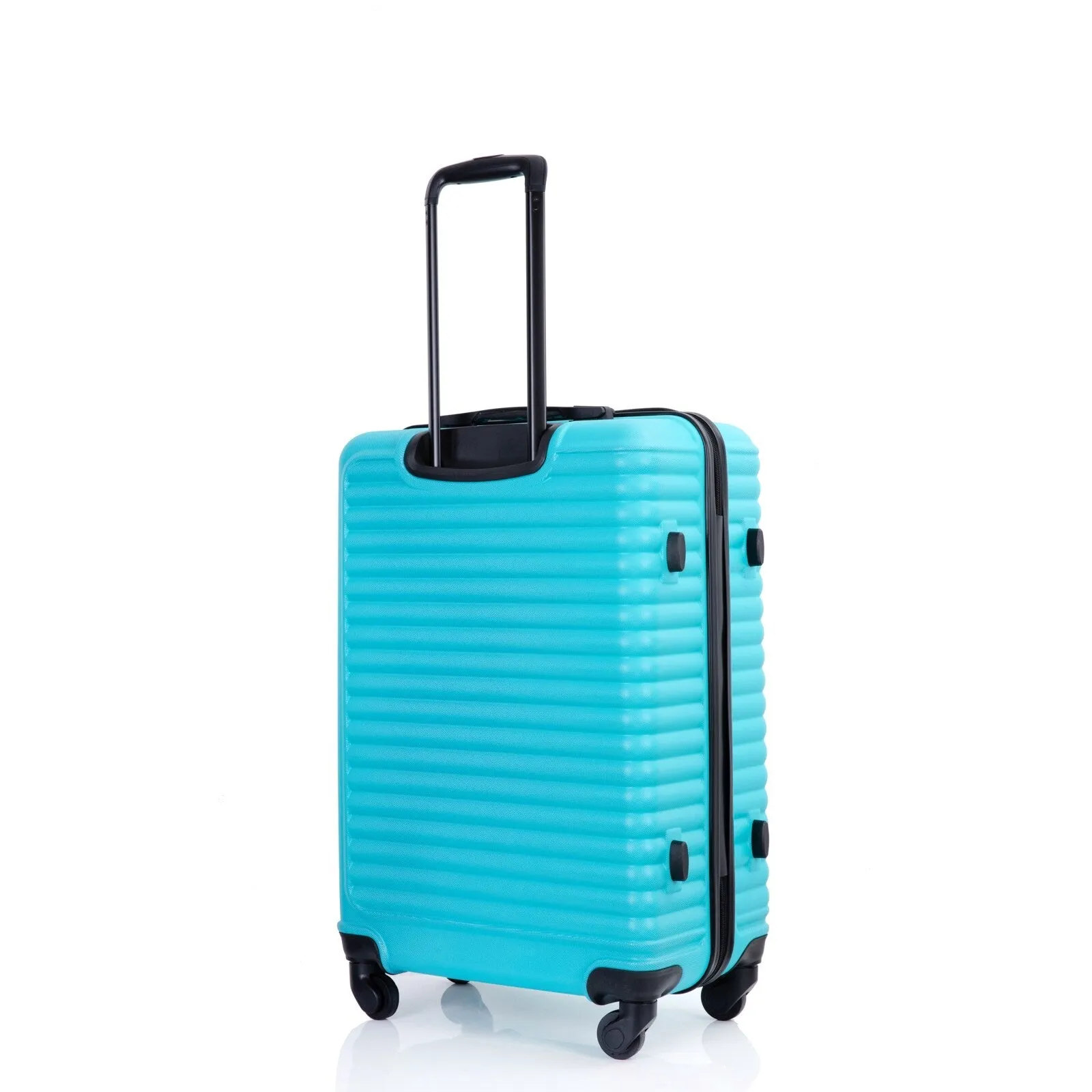 ABS 3 Piece Luggage Sets with 2 Hooks and Spinner Wheels & TSA Lock