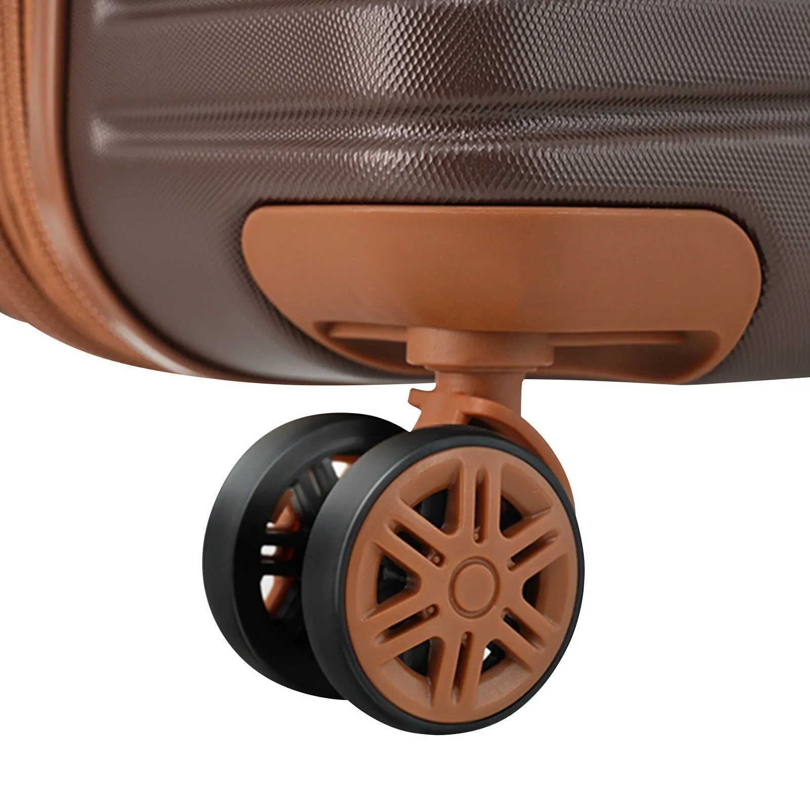 ABS Expandable Luggage with 4 Packing Cubes and TSA Lock, 4 Piece Luggage Set with Spinner Wheels for Men Women (16/20/24/28)