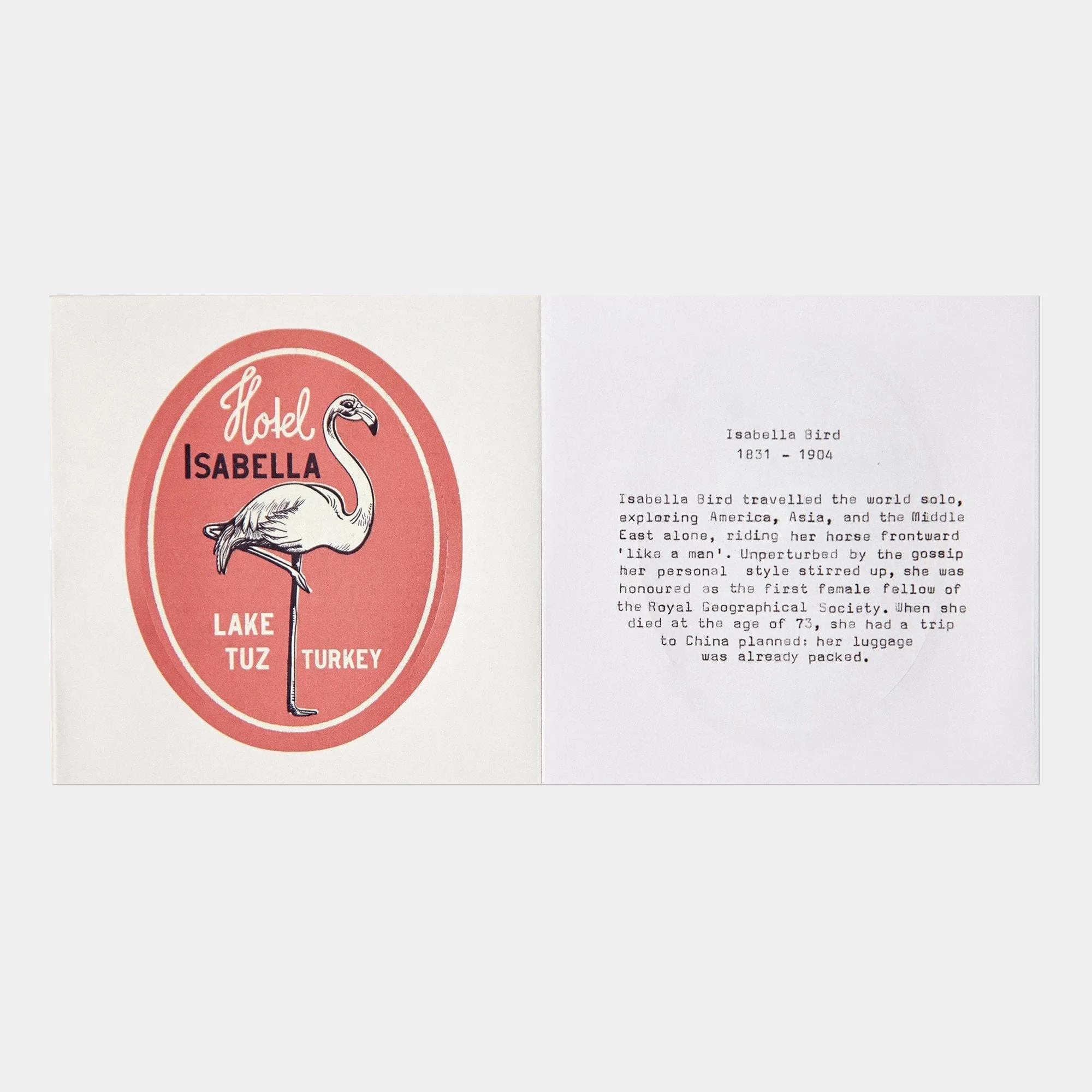 Annie Atkins Trailblazer Travel Stickers