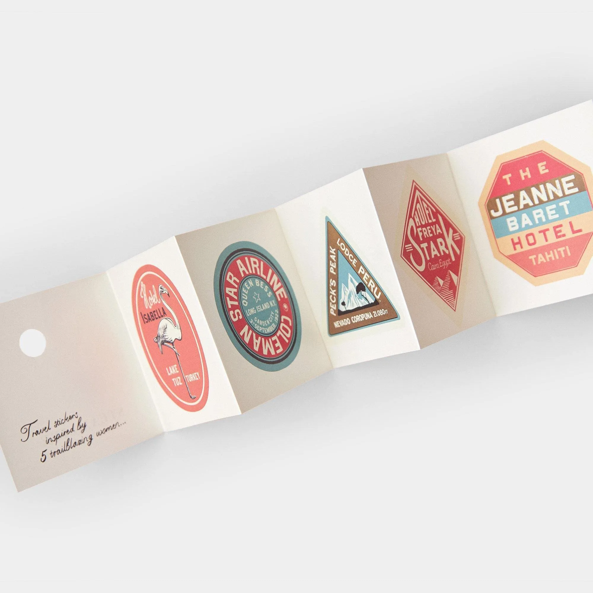 Annie Atkins Trailblazer Travel Stickers