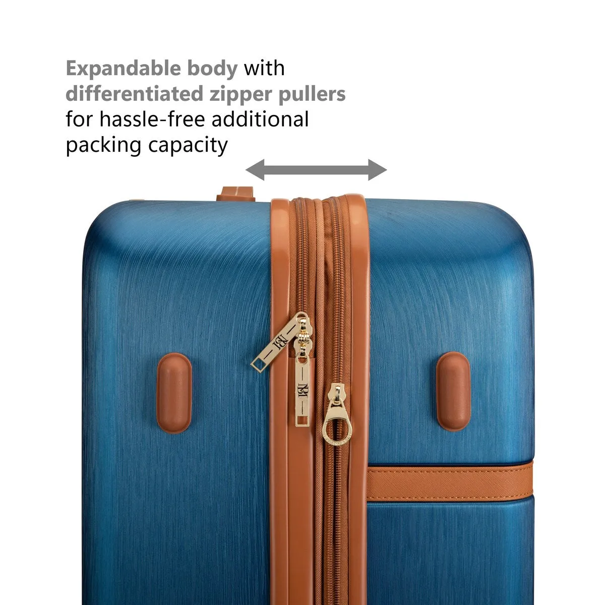 BADGLEY MISCHKA Grace 3 Piece Expandable Spinner Luggage Set