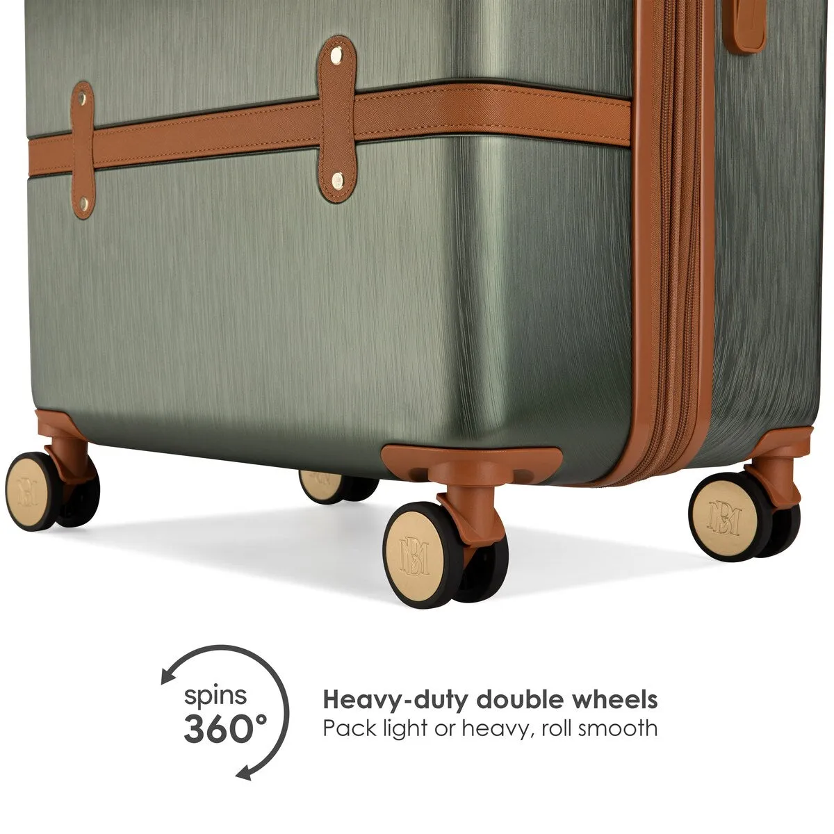 BADGLEY MISCHKA Grace 3 Piece Expandable Spinner Luggage Set