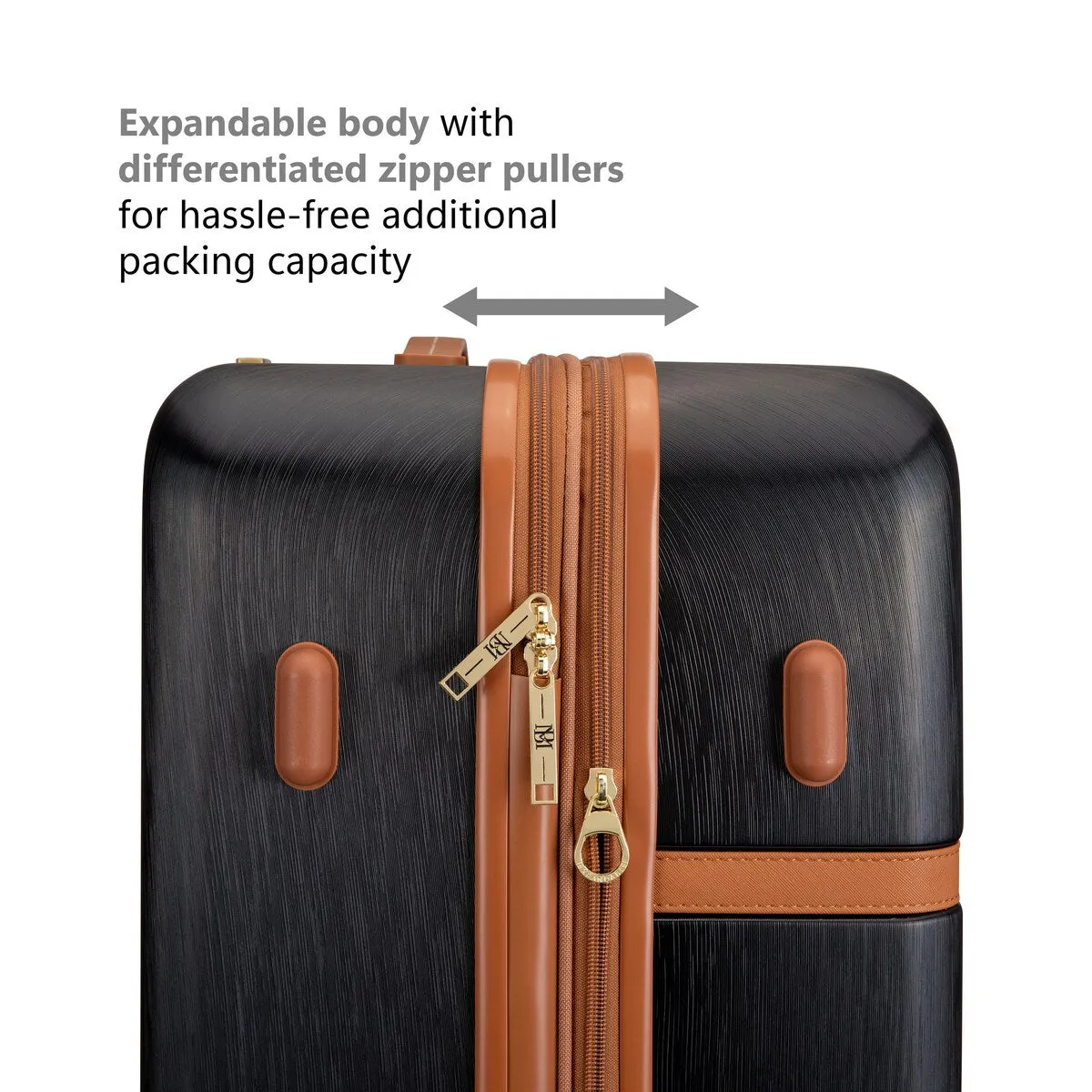 BADGLEY MISCHKA Grace 3 Piece Expandable Spinner Luggage Set
