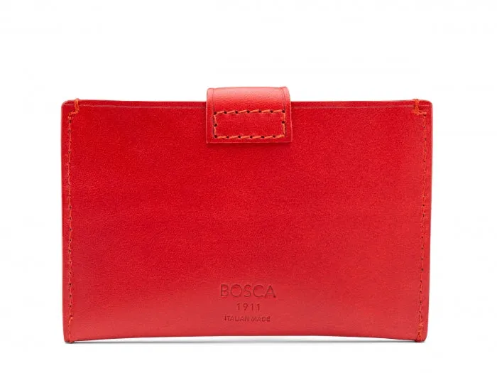 Bosca Italio Tuck Tab Calling Card Case Wallet