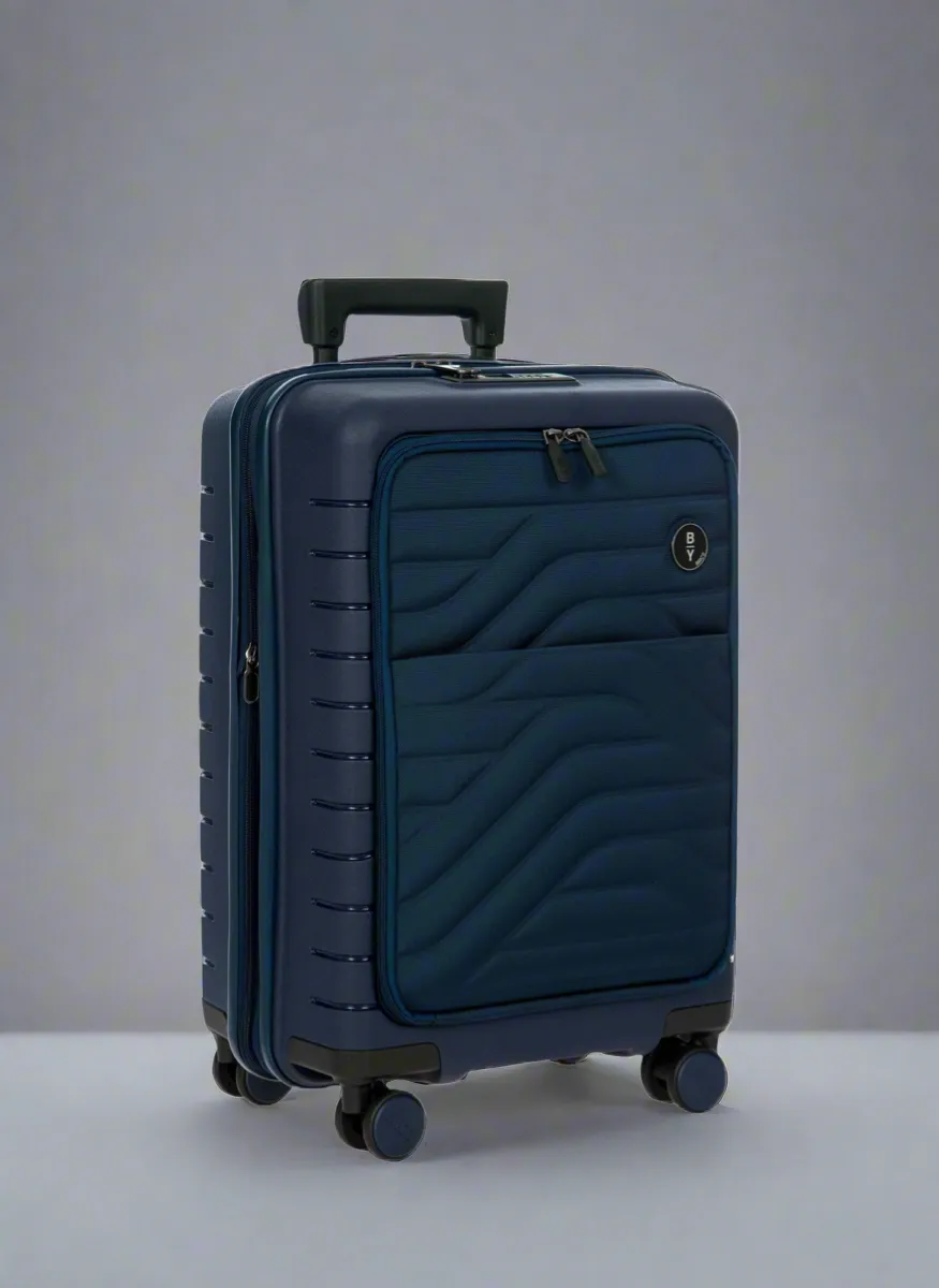 Bric's B|Y Ulisse 21” Hardsided Expandable Hybrid Carry-on Spinner with Pocket