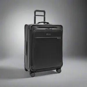 Briggs & Riley Baseline 26” Medium Softside Expandable Spinner with Suiter (Free Monogram)- BLU126CXSP