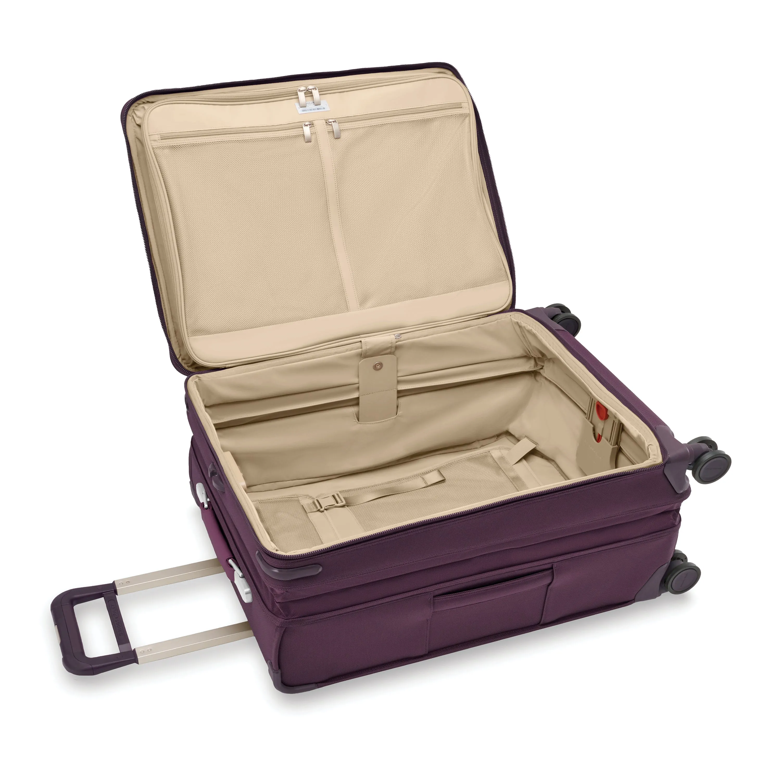Briggs & Riley Baseline 26” Medium Softside Expandable Spinner with Suiter (Free Monogram)- BLU126CXSP