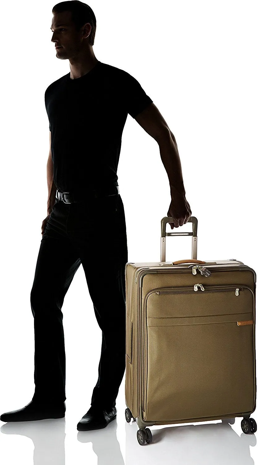 Briggs & Riley Baseline Expandable 28" Checked Large 4-Wheel Large Luggage