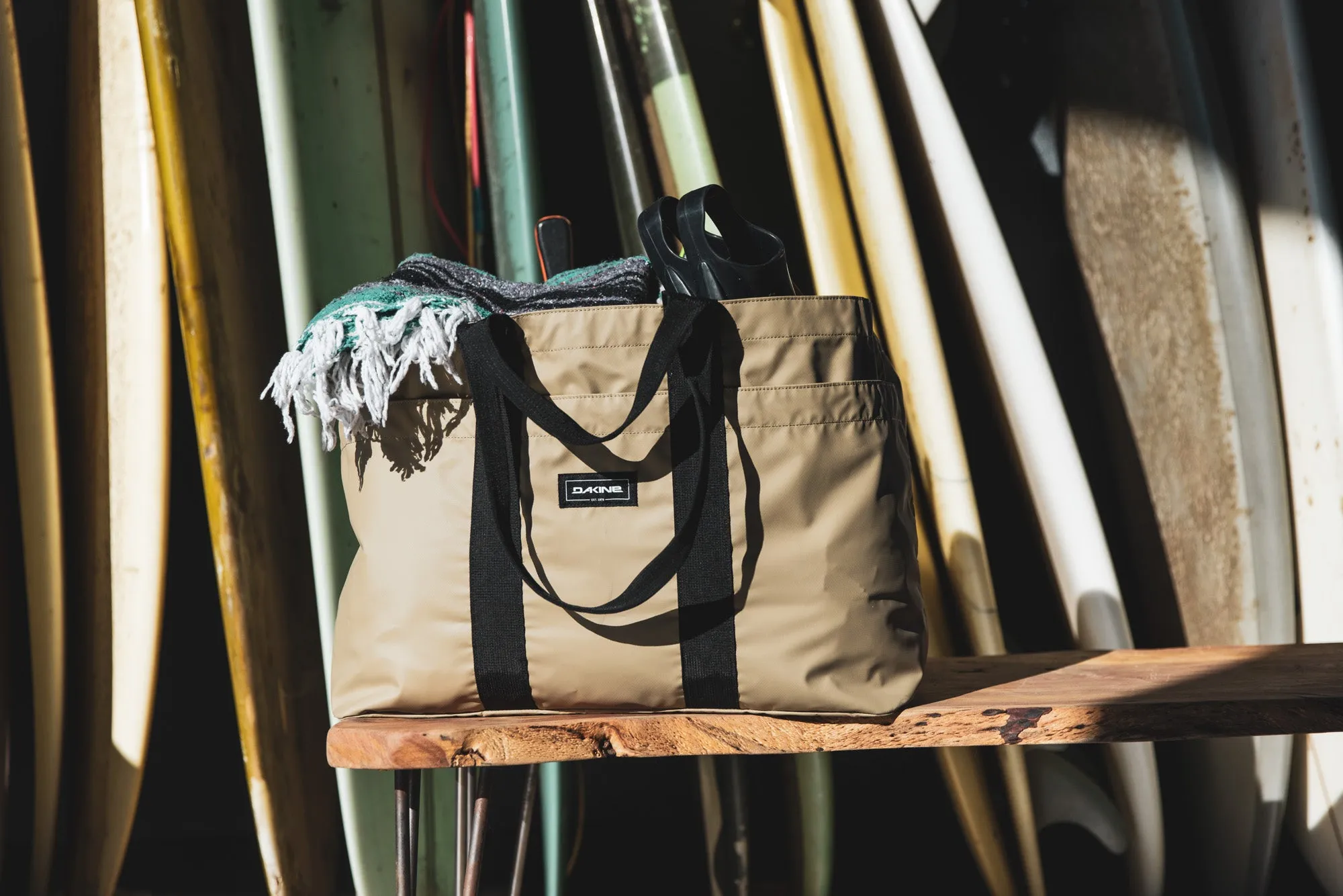 Catch-All Tote - Black Tarp