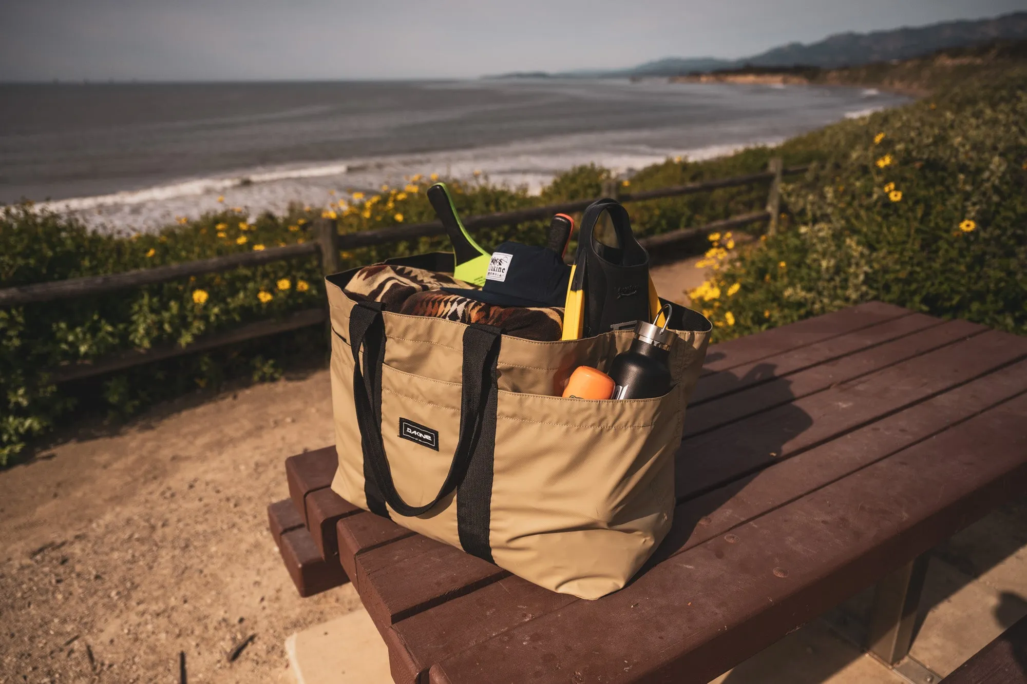 Catch-All Tote - Black Tarp