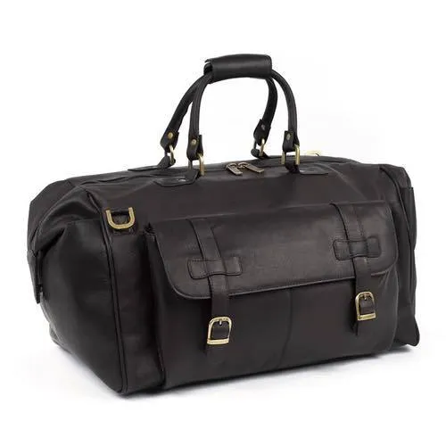 Claire Chase Millionaires Leather Duffel