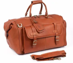 Claire Chase Millionaires Leather Duffel