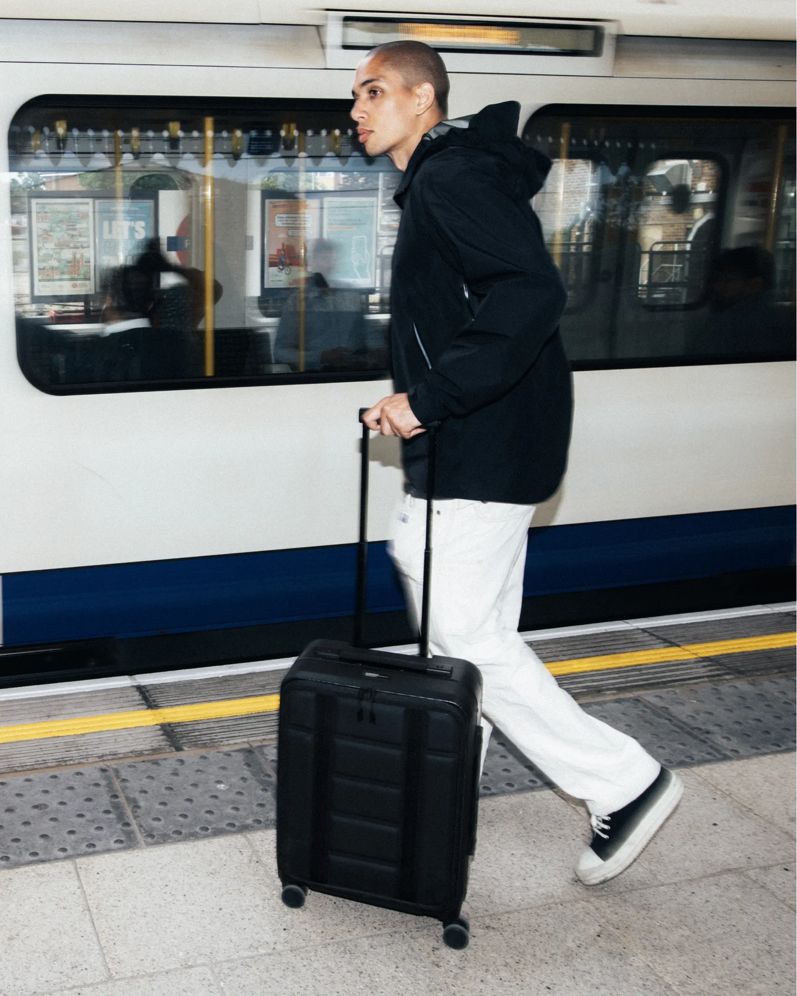 D_b_ Ramverk Pro Front Access Carry On Spinner Luggage