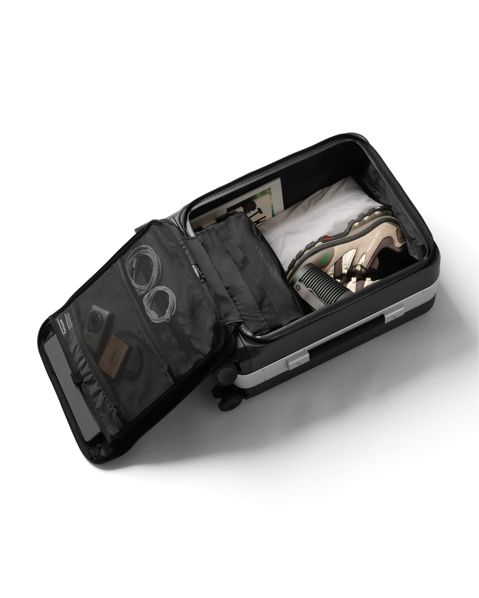 D_b_ Ramverk Pro Front Access Carry On Spinner Luggage