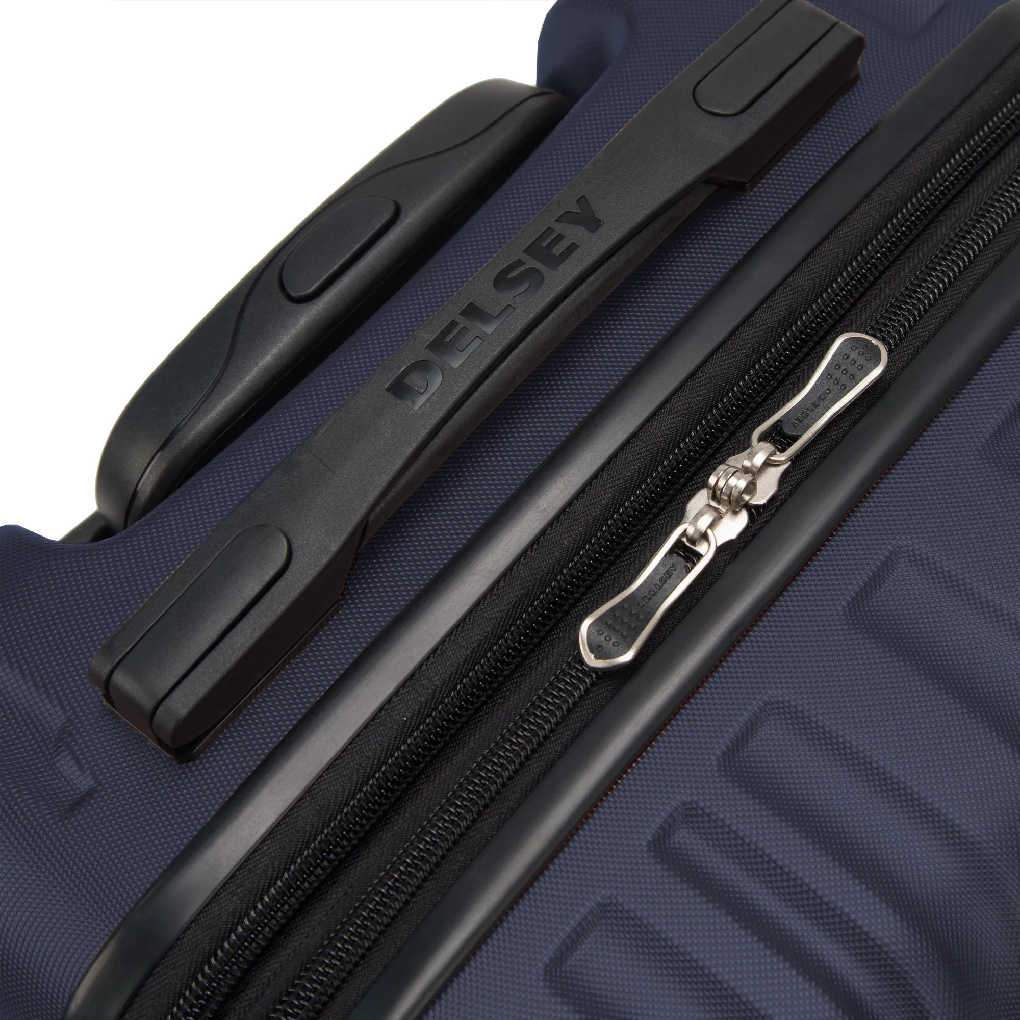 DELSEY Paris Alexis Lightweight Set 2 Piece, Double Wheel Hardshell Suitcases, Expandable Spinner Suitcase with TSA Lock and Carry On