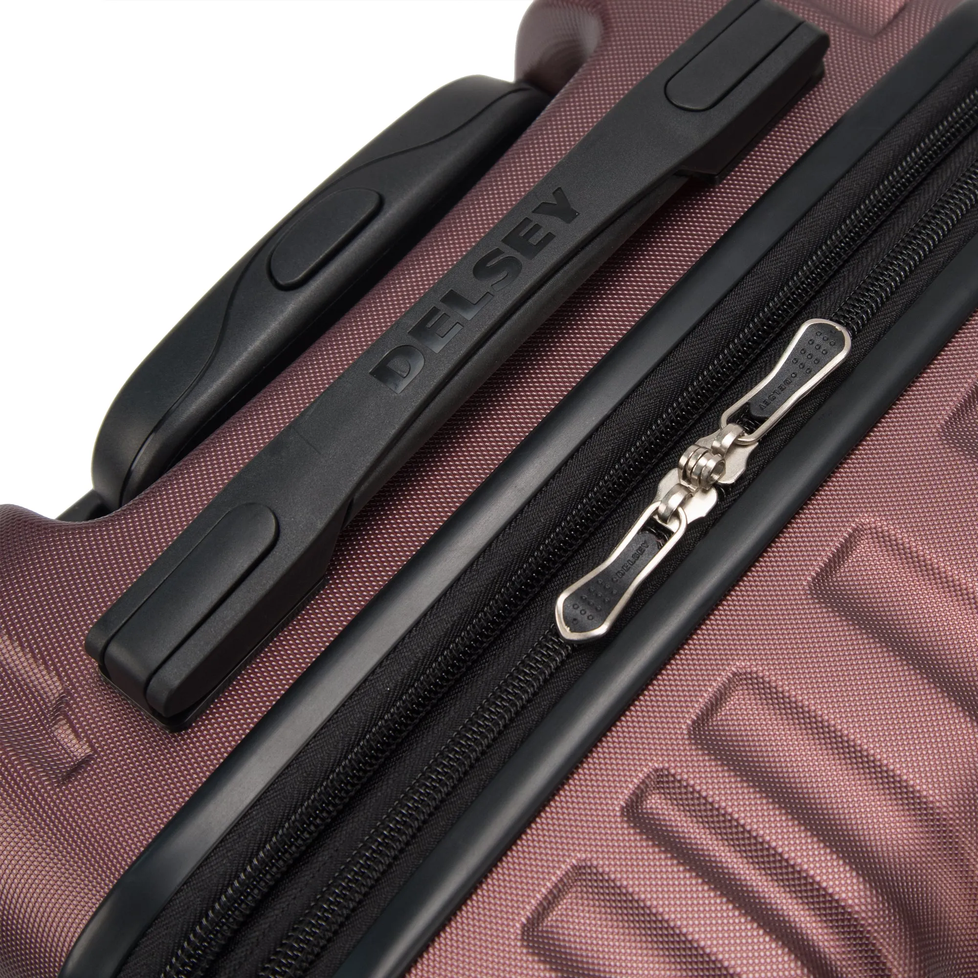 DELSEY Paris Alexis Lightweight Set 2 Piece, Double Wheel Hardshell Suitcases, Expandable Spinner Suitcase with TSA Lock and Carry On