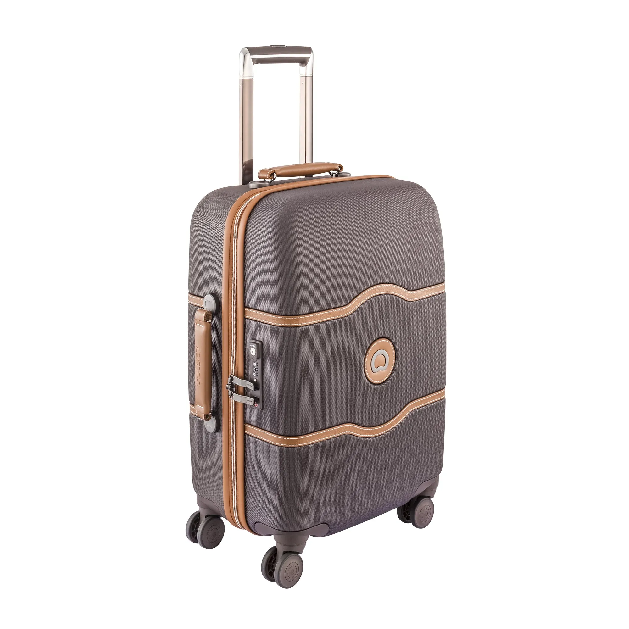 DELSEY Paris Chatelet Hardside Luggage with Spinner Wheels (Carry-on 21 Inch, with Brake)