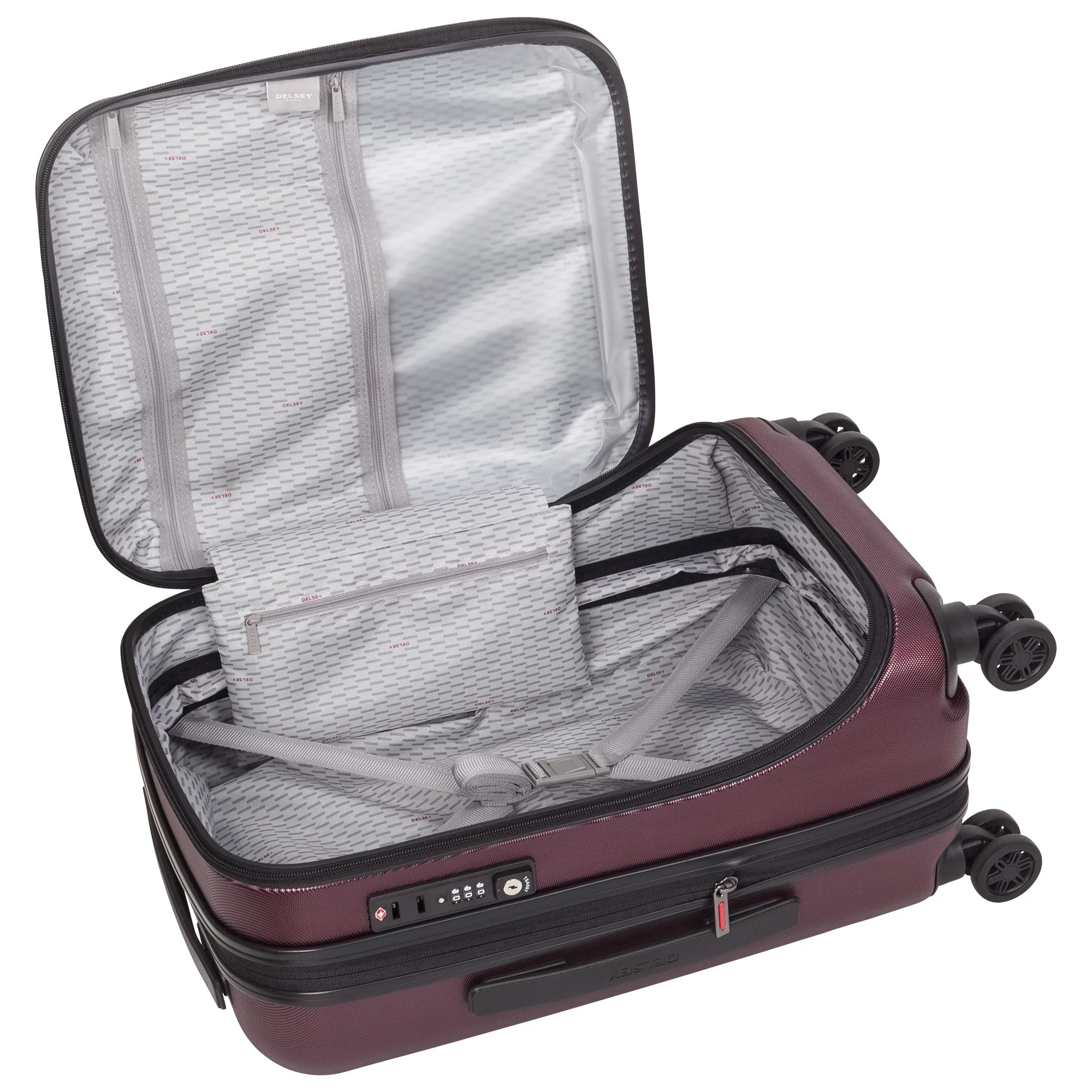 DELSEY Paris Cruise Hardside 19" 4-Wheel Carry-On Luggage