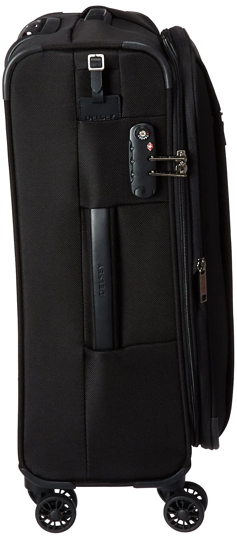 DELSEY Paris Montmartre 4 Wheel 21 Exp Softside Carry On Luggage