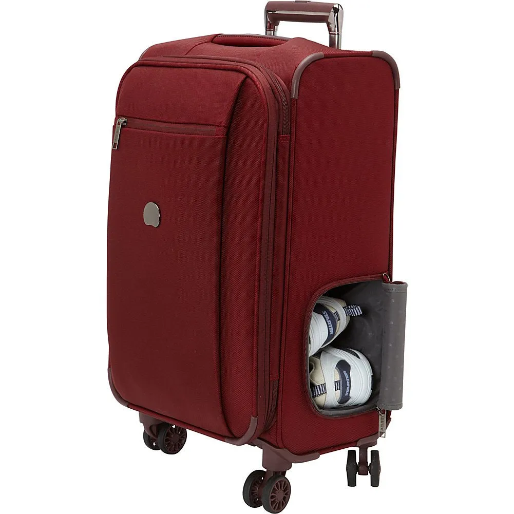 DELSEY Paris Montmartre 4 Wheel 21 Exp Softside Carry On Luggage