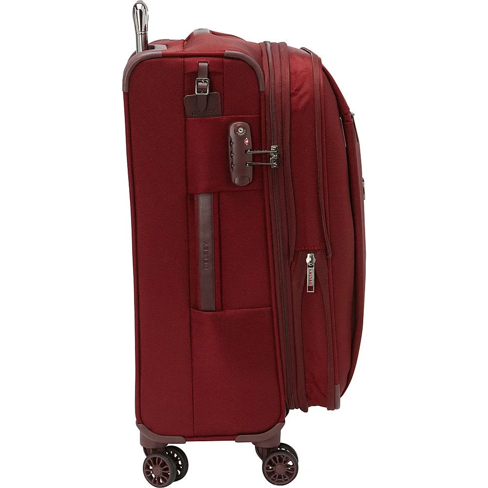 DELSEY Paris Montmartre 4 Wheel 21 Exp Softside Carry On Luggage