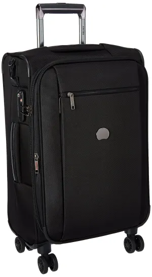 DELSEY Paris Montmartre 4 Wheel 21 Exp Softside Carry On Luggage