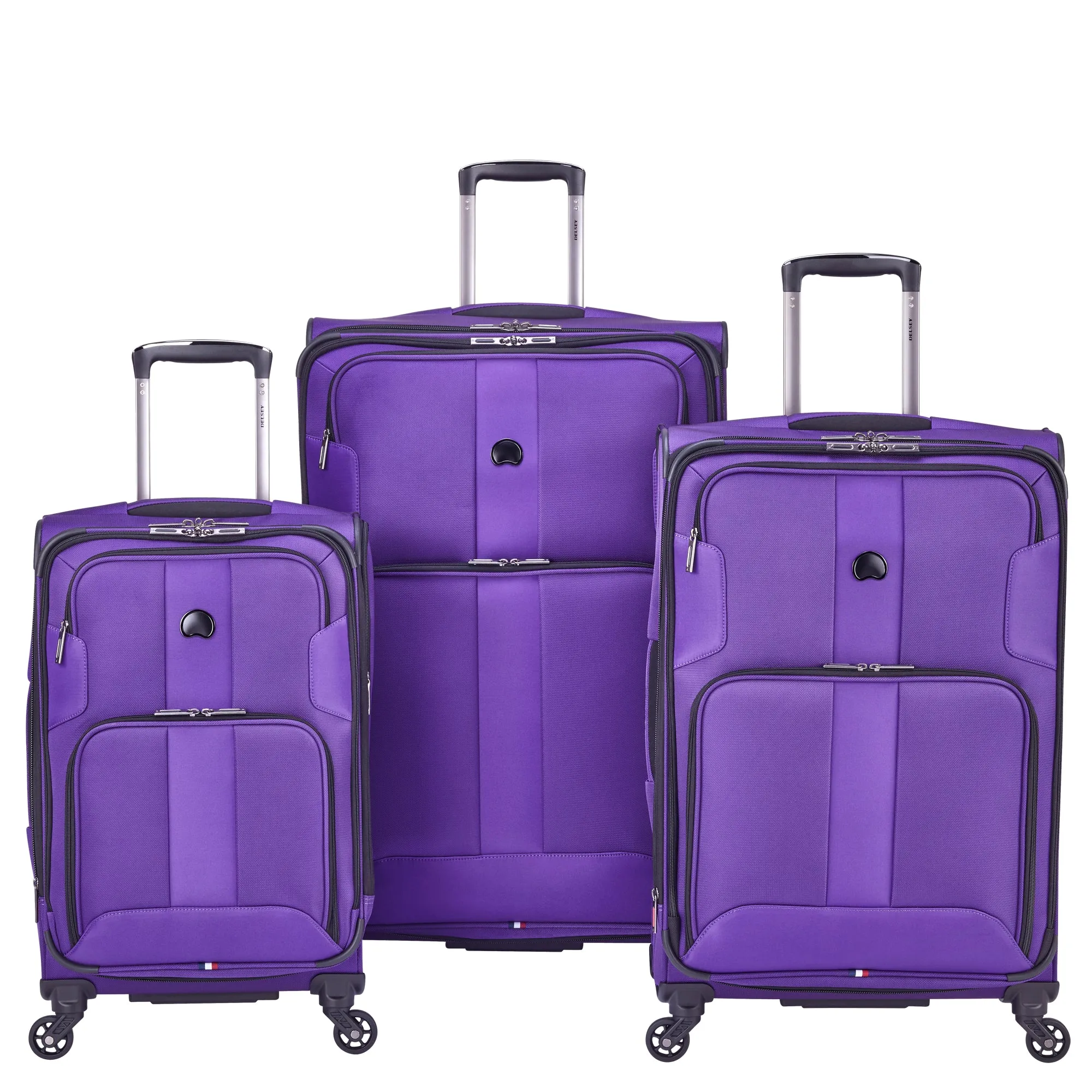 DELSEY Paris Sky Max 3 Piece Set (21"/25"/29") 4-Wheel Luggage Sets