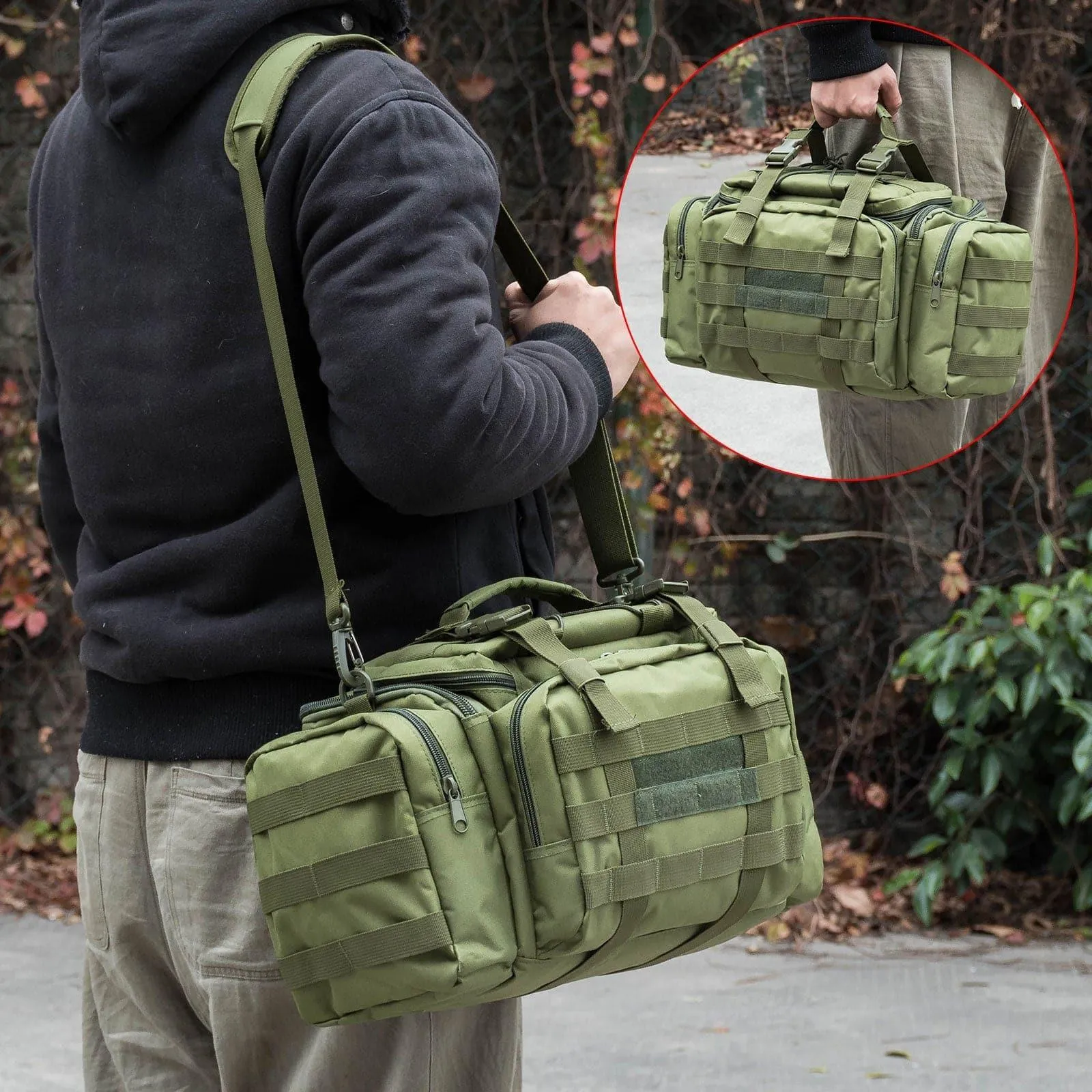 Dr.Fish Large Fishing Tackle Bag 2 Colors