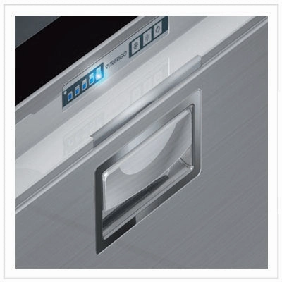 DRW360AIXD4-DF - Vitrifrigo Stainless Steel Top Refrigerator and Double Drawer multi-setting Refrigerator/Freezer, Adjustable Flange OCX2 Model