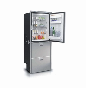 DRW360AIXD4-DF - Vitrifrigo Stainless Steel Top Refrigerator and Double Drawer multi-setting Refrigerator/Freezer, Adjustable Flange OCX2 Model