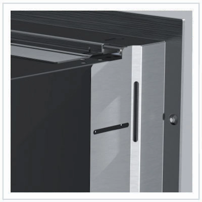 DRW360AIXD4-DF - Vitrifrigo Stainless Steel Top Refrigerator and Double Drawer multi-setting Refrigerator/Freezer, Adjustable Flange OCX2 Model