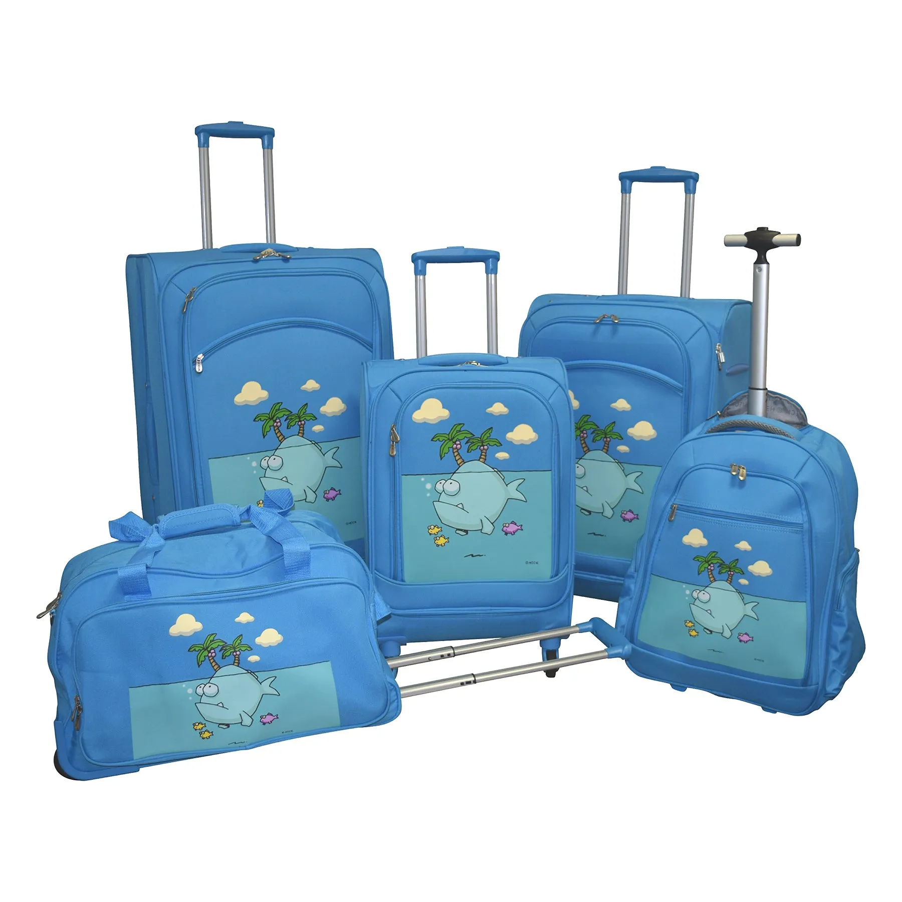 Ed Heck Lightweight 5-PC Spinner Set