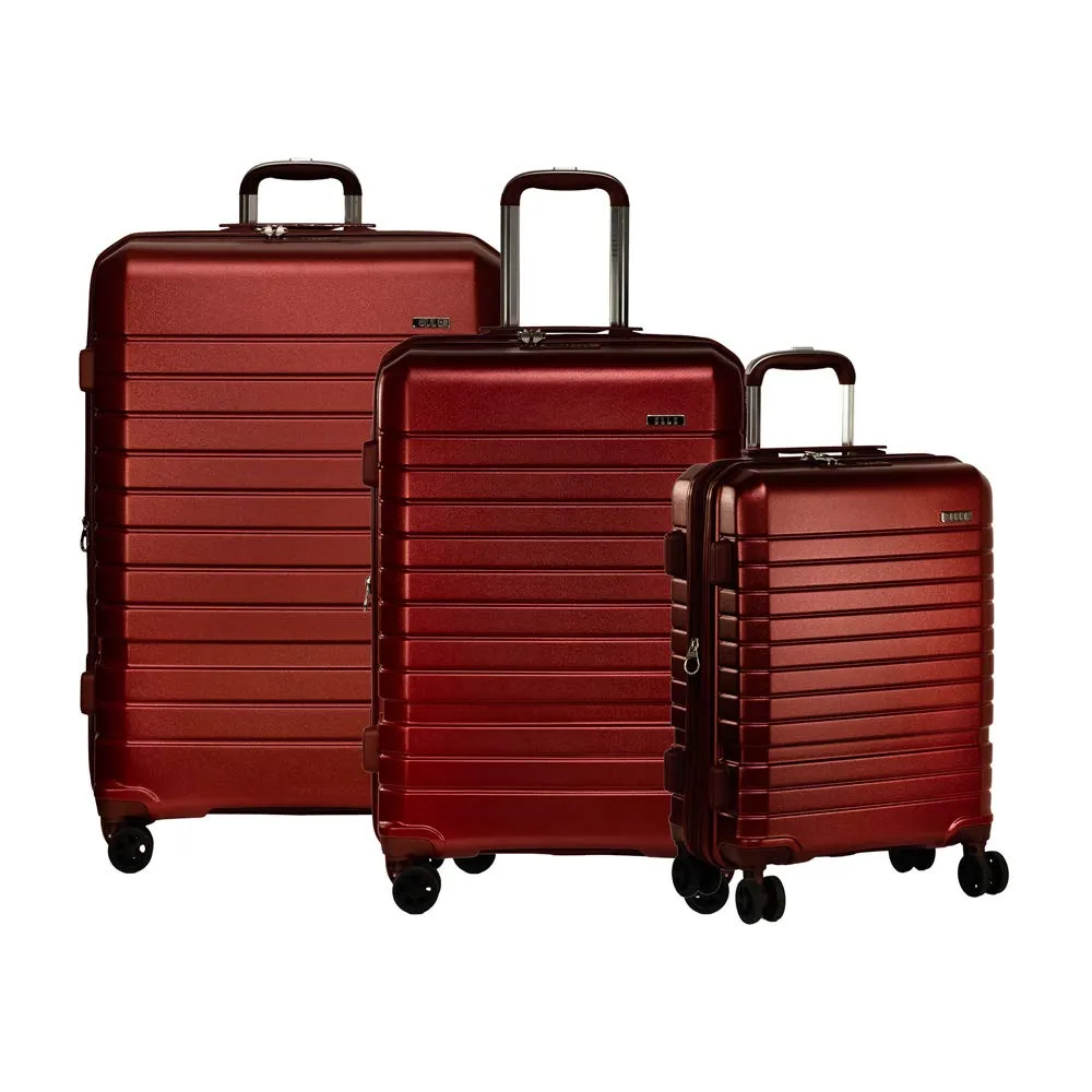 Elle Uptown Expandable 3 Piece Spinner Luggage Set (20",25",29)
