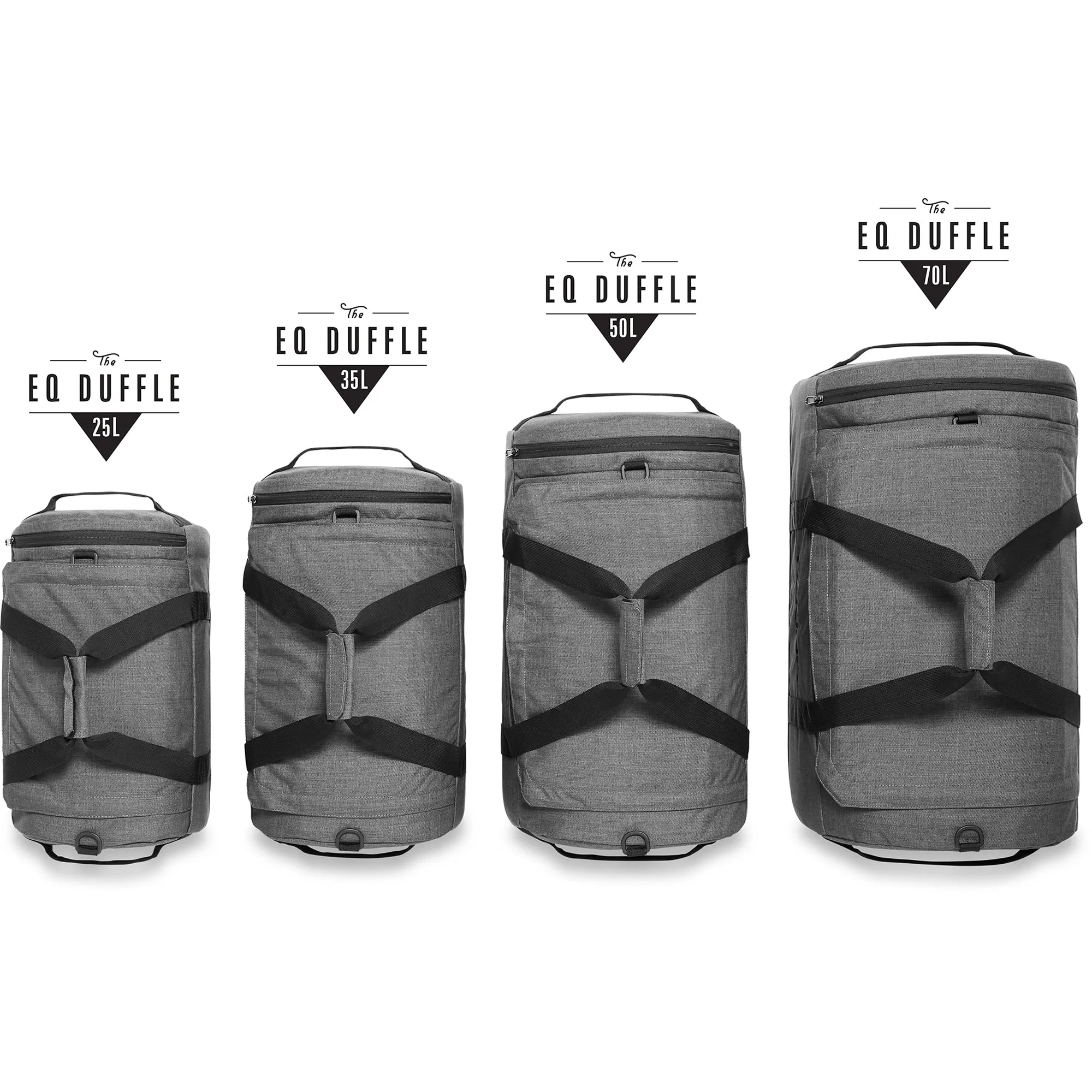 EQ Duffle 70L - Black