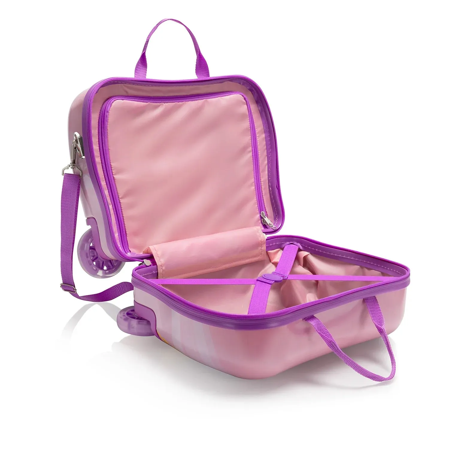 Fashion Ride-on Luggage with Light-up Wheels