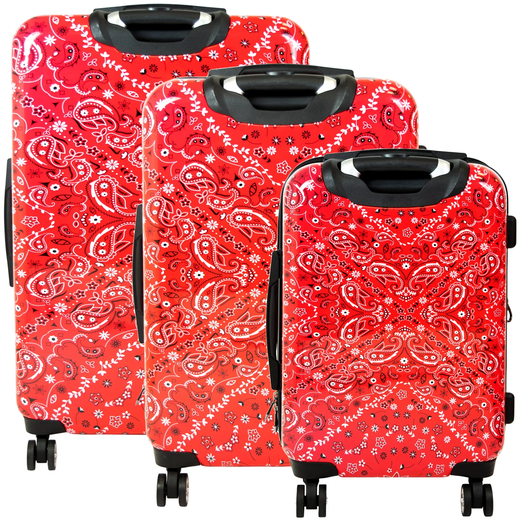 ful Hardside 3 Piece Set (20"/24"/28") 4-Wheel Luggage Sets