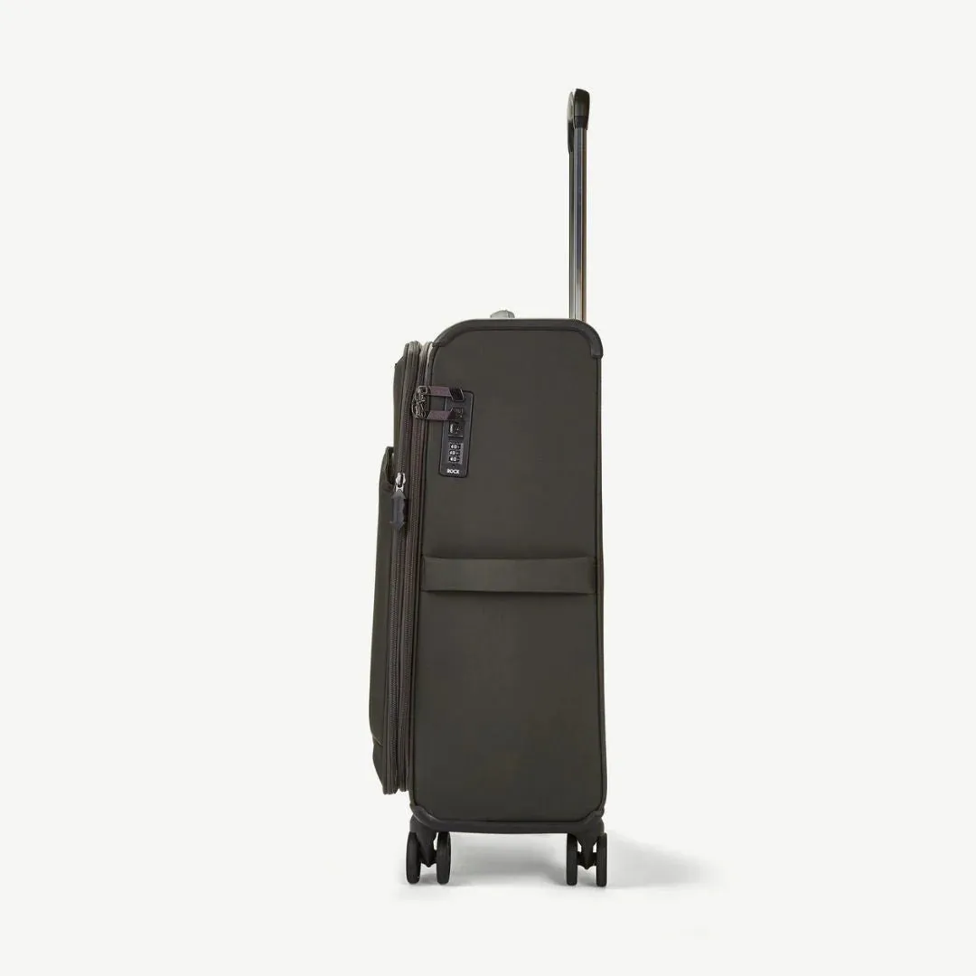 Georgia Medium Suitcase (expandable) - Black