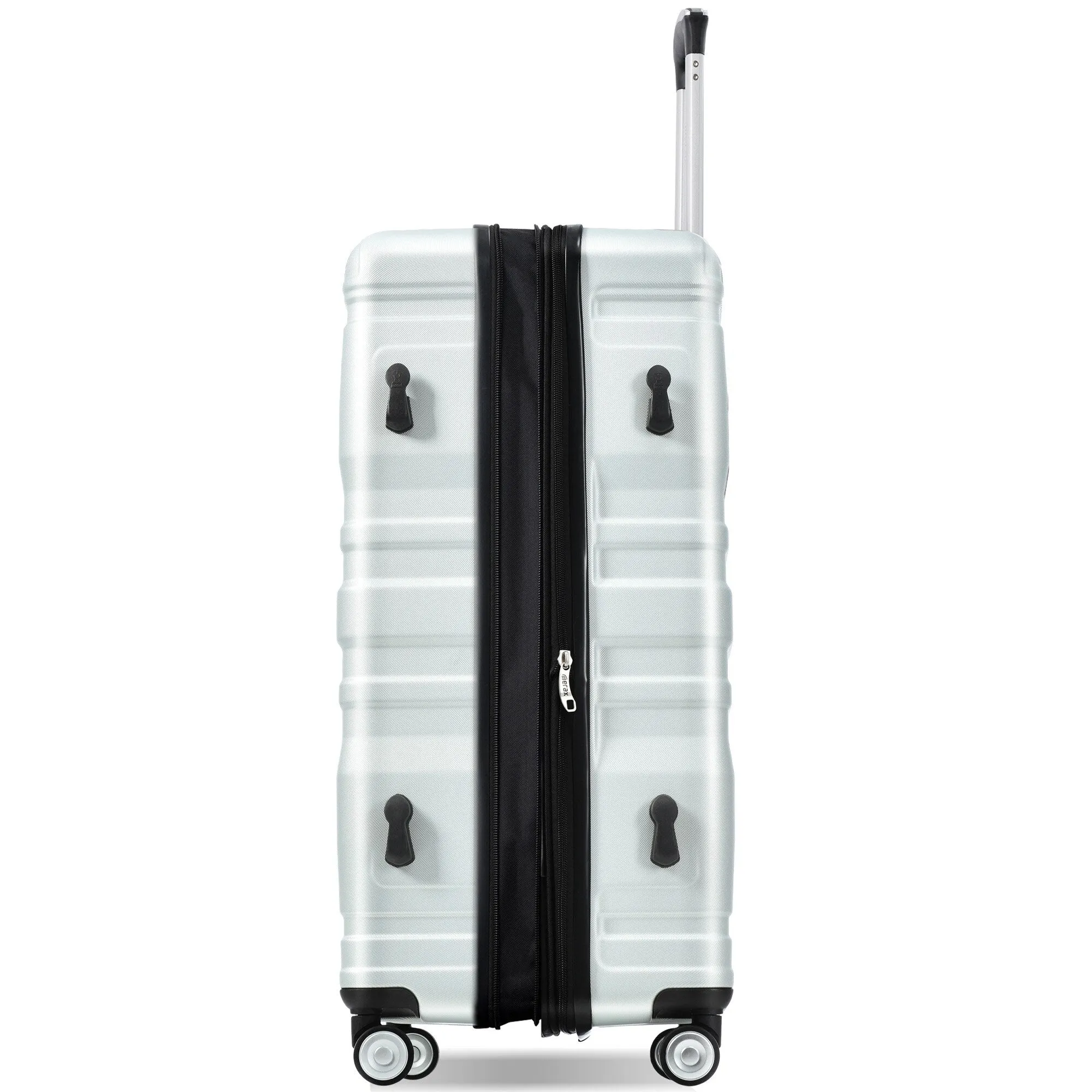 Hardside Suitcase sets 3 Piece Luggage Sets with TSA Lock 20''24''28''