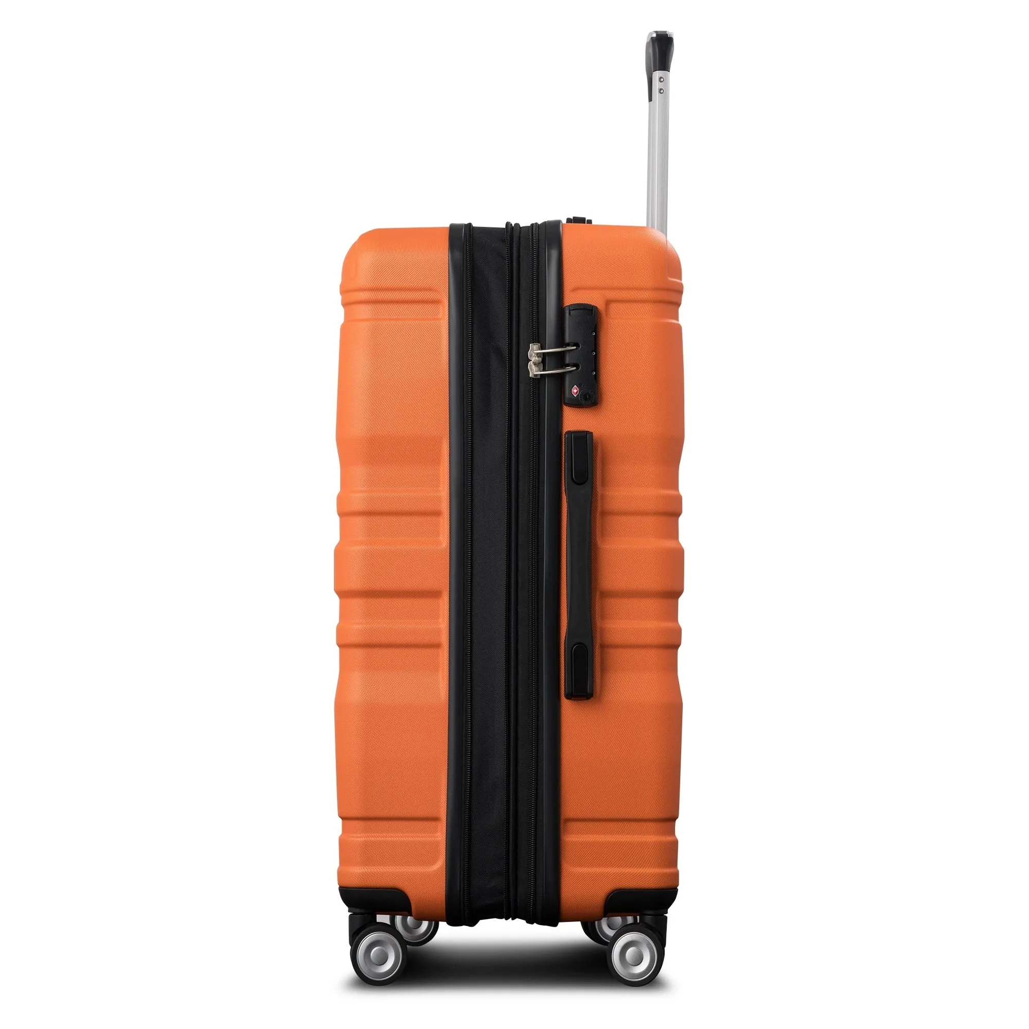 Hardside Suitcase sets 3 Piece Luggage Sets with TSA Lock 20''24''28''