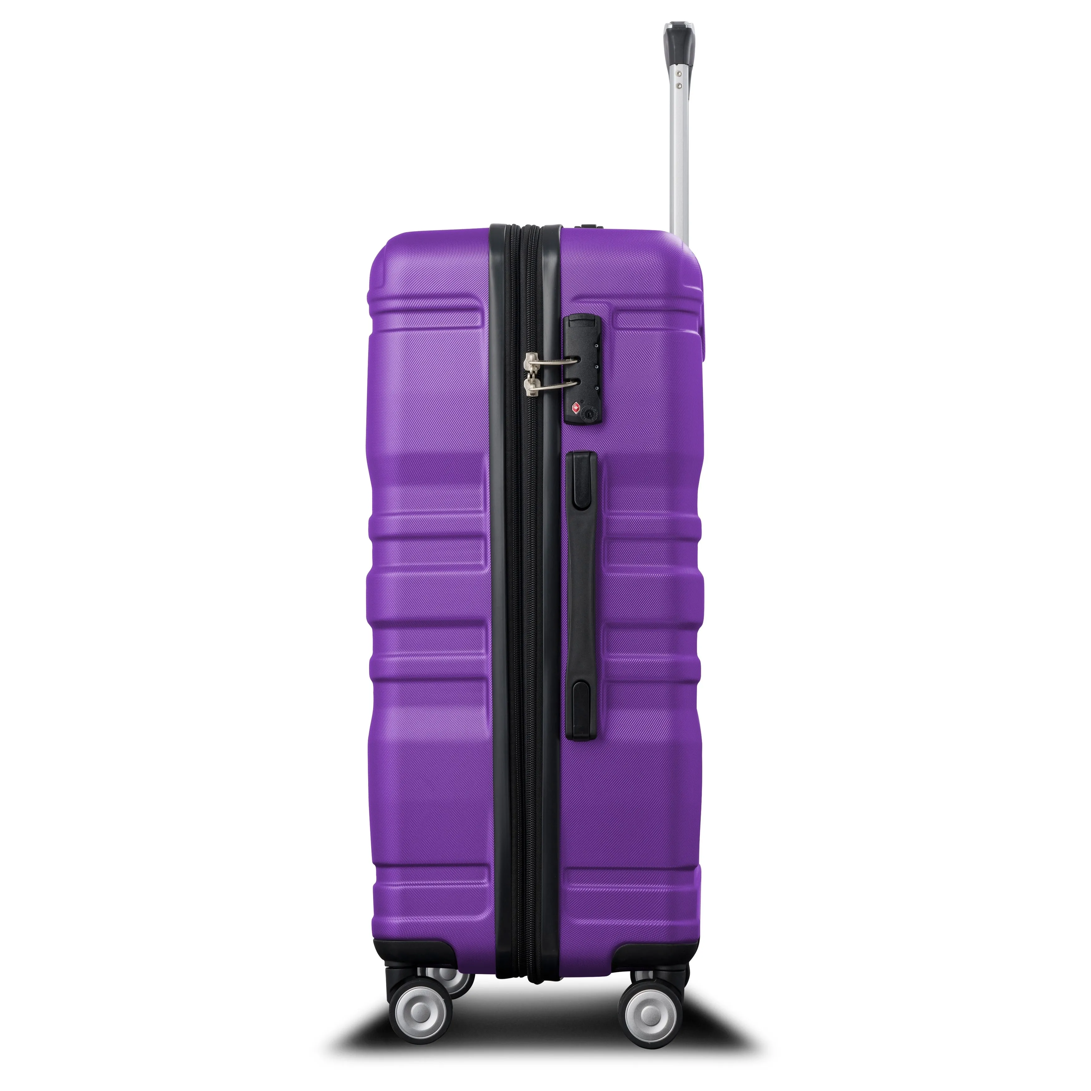 Hardside Suitcase sets 3 Piece Luggage Sets with TSA Lock 20''24''28''