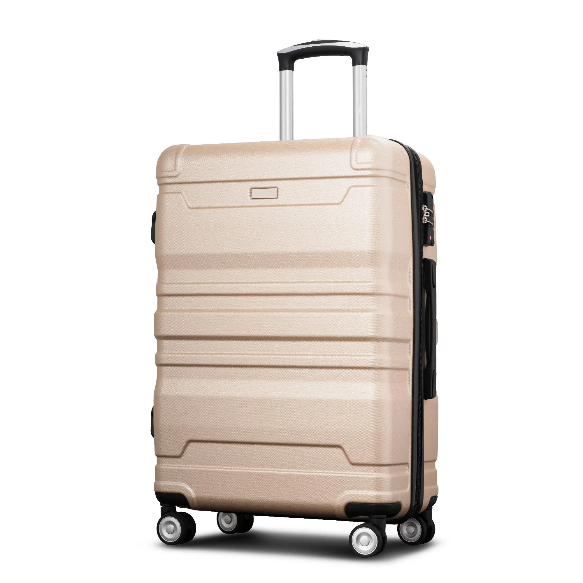 Hardside Suitcase sets 3 Piece Luggage Sets with TSA Lock 20''24''28''