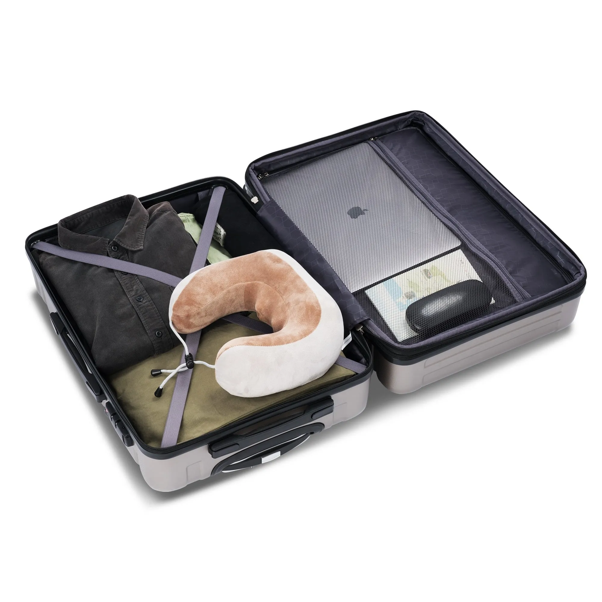 Hardside Suitcase sets 3 Piece Luggage Sets with TSA Lock 20''24''28''