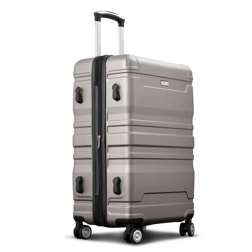 Hardside Suitcase sets 3 Piece Luggage Sets with TSA Lock 20''24''28''