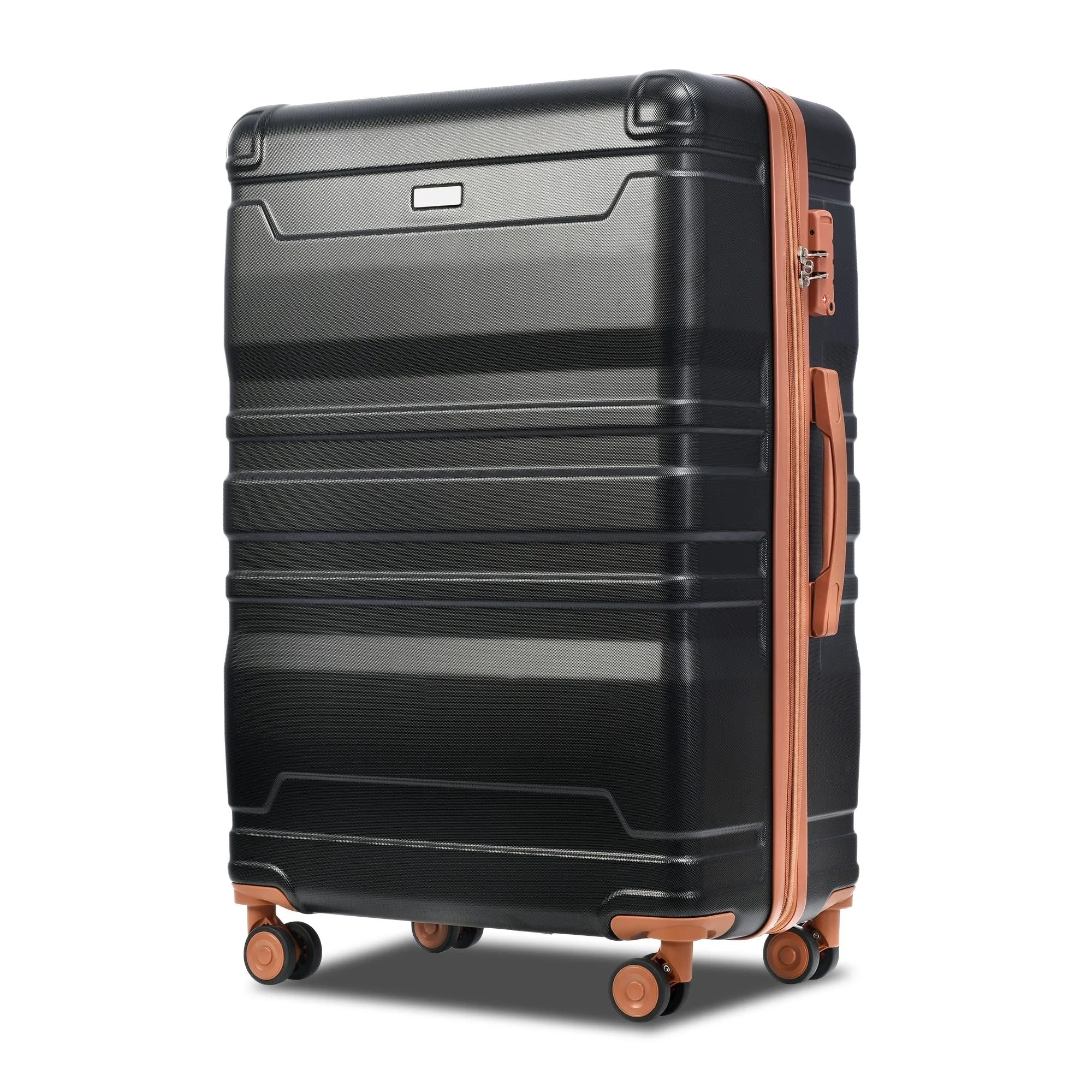 Hardside Suitcase sets 3 Piece Luggage Sets with TSA Lock 20''24''28''