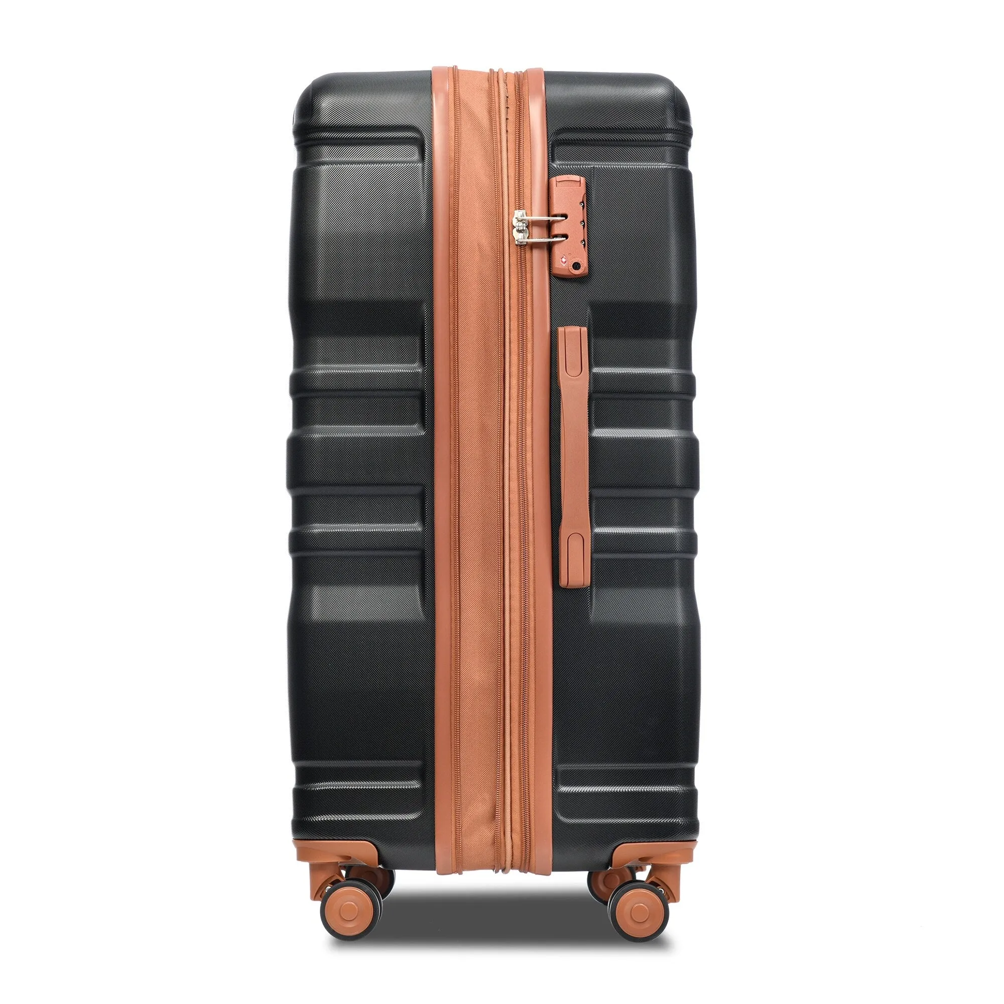 Hardside Suitcase sets 3 Piece Luggage Sets with TSA Lock 20''24''28''