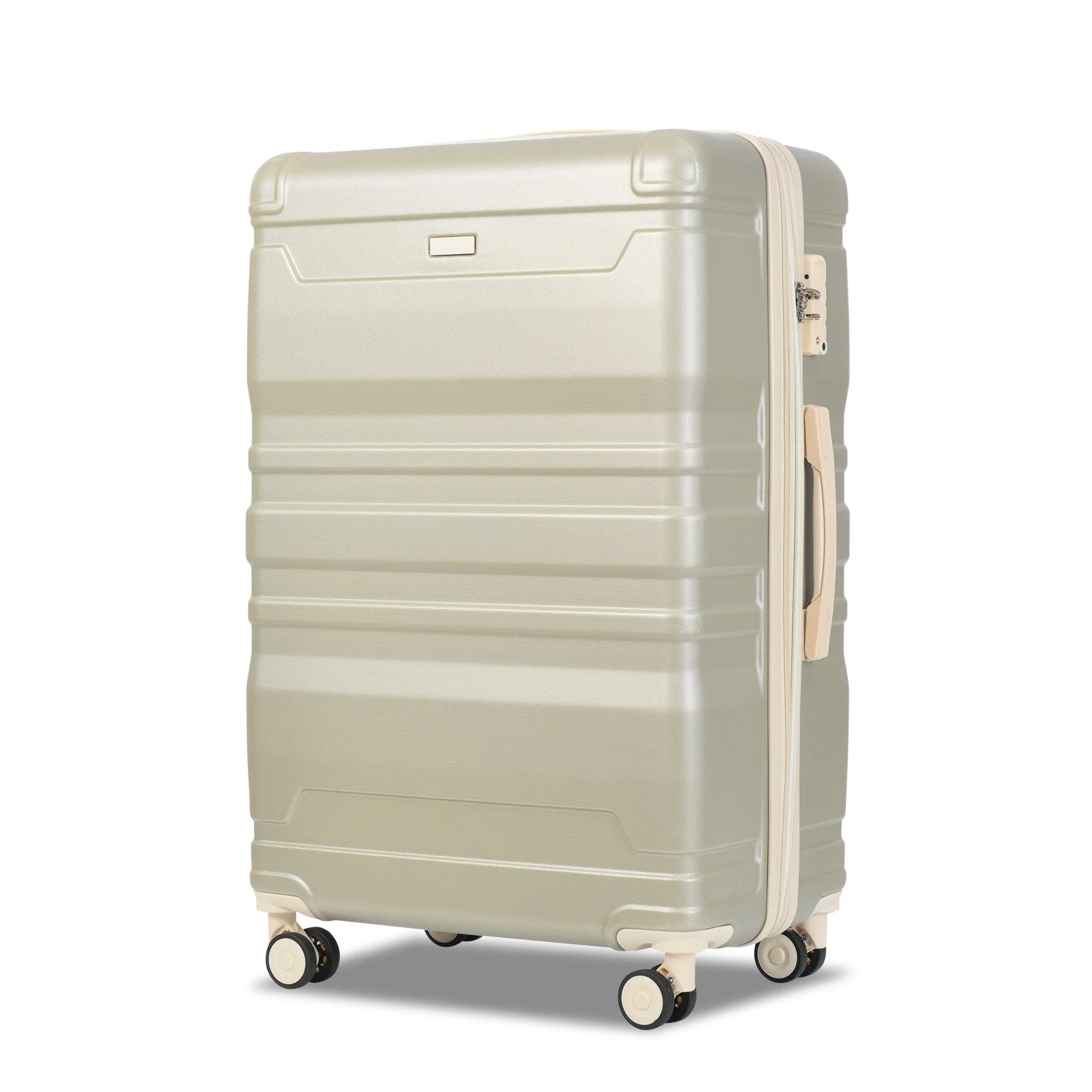 Hardside Suitcase sets 3 Piece Luggage Sets with TSA Lock 20''24''28''